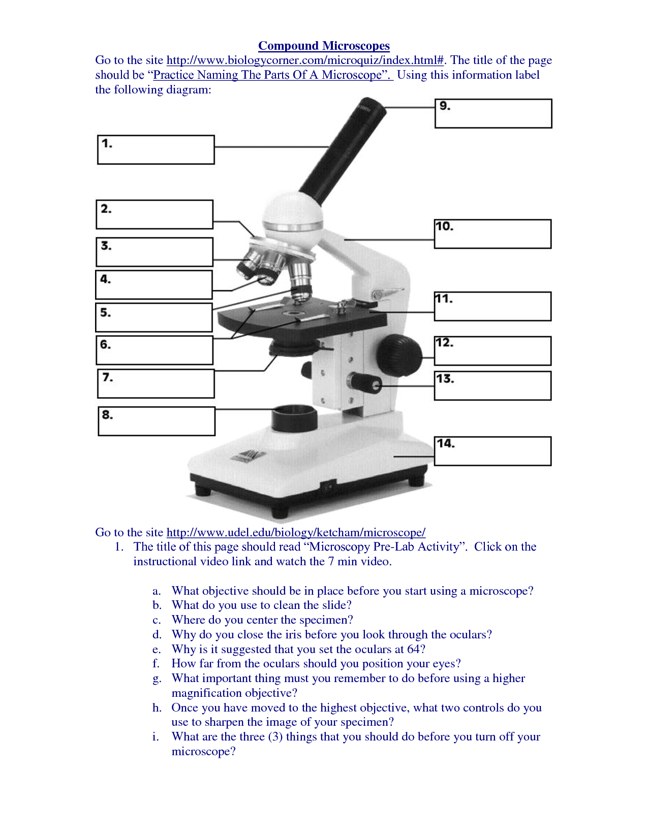 parts-of-a-microscope-worksheet