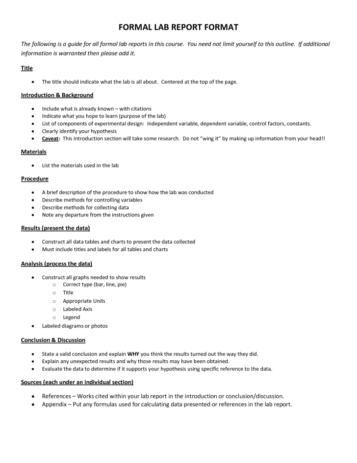 Write A Lab Report Using The Format Below Anatomy Chegg