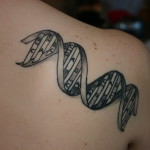 Atheist Tattoo Ideas , 6 Dna Helix Tattoo In Cell Category