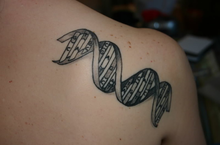 Cell , 6 Dna Helix Tattoo : Atheist Tattoo Ideas
