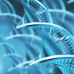 Blue 3D DNA Helix Wallpaper , 6 Dna Helix Wallpaper In Cell Category