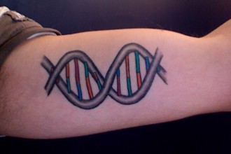 Dna Tatto , 6 Dna Helix Tattoo In Cell Category