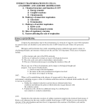 AP BIOLOGY OUTLINE FOR CELLULAR RESPIRATION , 6 Ap Biology Course Outline In Scientific data Category