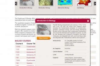 Biology MIT Open Online Course , 6 Online Ap Biology Course In Scientific data Category