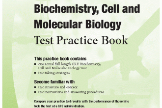 Cell And Molecular Biology Test Practice Book , 7 Practice Biology Pages In Scientific data Category