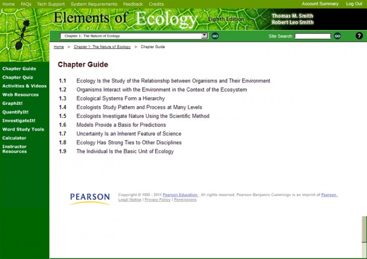 Scientific data , 6 Ecology Practice Test : Elements Of Ecology