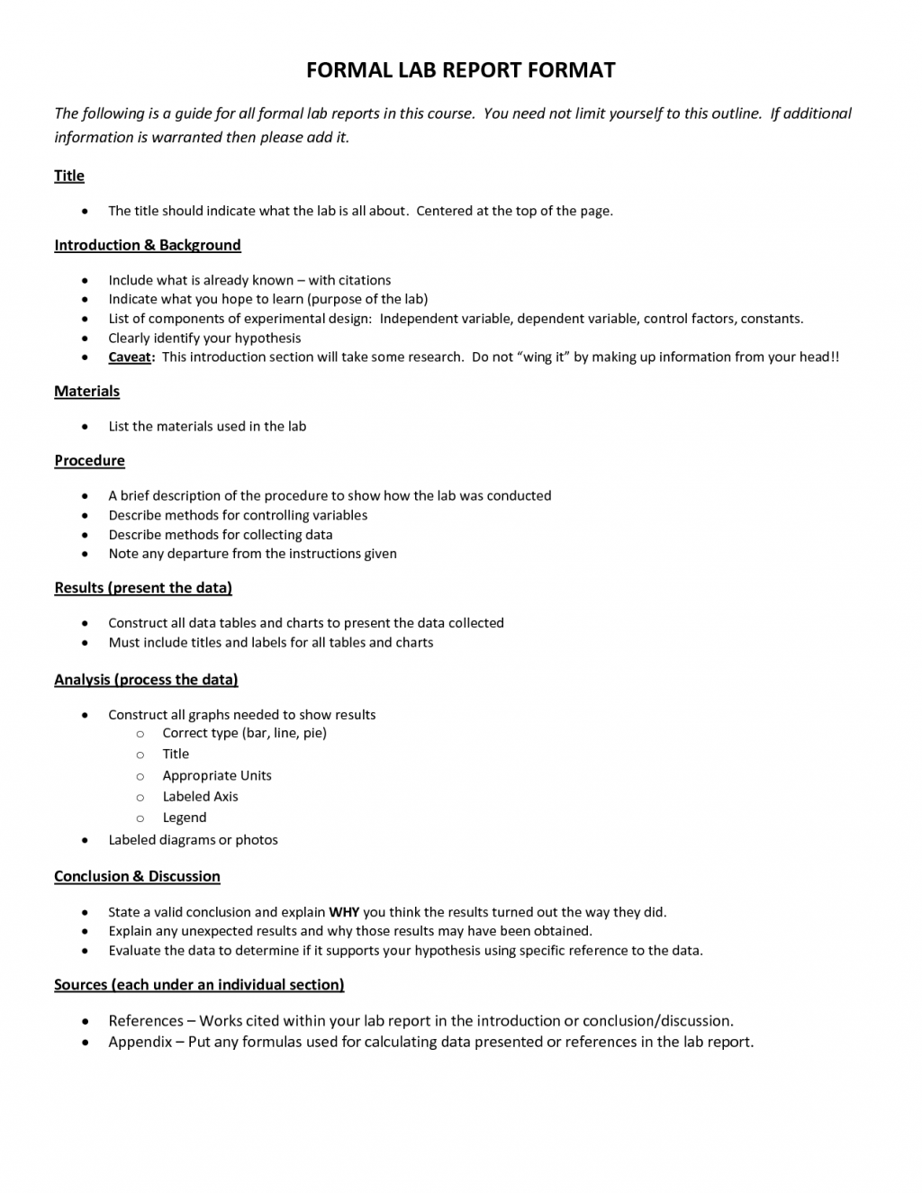 How to Write a Lab Report 🤓| blogger.com