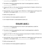 ecology quiz , 7 Ecology Quiz In Scientific data Category