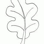 leaves coloring pages , 6 Leaf Printable Template In Plants Category