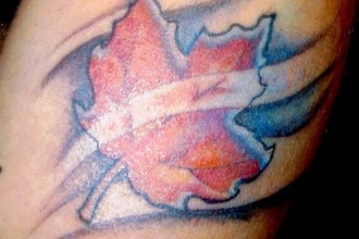 Maple Leaf Tattoos Tumblr , 6 Maple Leaf Tattoos In Human Category
