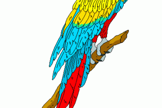 Parrot , 7 Nice Parrot Clipart In Birds Category