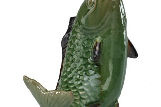 Koi Fish Sculpture in Butterfly