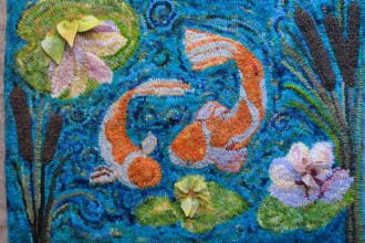  Flokati Rug , 9 Charming Koi Fish Rug In pisces Category