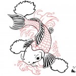 koi fish color meaning , 8 Good Koi Fish Drawings In pisces Category