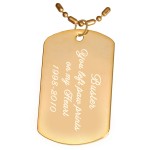 Engraved Gold , 7 Gorgeous Dog Tag Picture Engraving In Dog Category