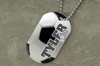 Personalized Soccer Dog Tag , 7 Unique Customized Dog Tags With Pictures In Dog Category