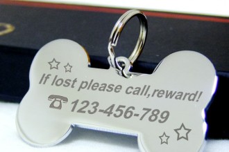 Sided Engraved Dog Tag , 6 Unique Engraved Picture Dog Tags In Dog Category